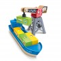 NAVE DA CARICO E GRU cargo ship & crane IN LEGNO ferrovia HAPE età 3+ Hape - 4