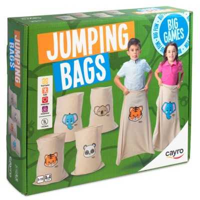 JUMPING BAGS gioco all'aperto CORSA NEI SACCHI cayro ANIMALI età 5+ CAYRO GAMES - 1