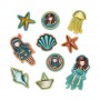 STICKER ROLL rotolo di adesivi DEEP SECRETS santoro GORJUSS 821GJ01 Gorjuss - 5