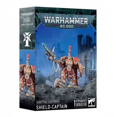 CAPITANO SCUDO shield captain ADEPTUS CUSTODES miniatura WARHAMMER 40K età 12+ Games Workshop - 1