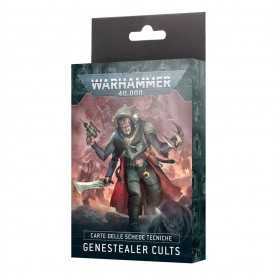 CARTE DELLE SCHEDE TECNICHE datasheets GENESTEALER CULTS warhammer 40k IN ITALIANO età 12+