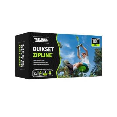 ZIPLINE quickset CARRUCOLA 30 metri TRELINES età 8+ Trelines - 1