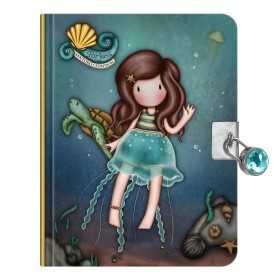 DIARIO SEGRETO lockable notebook DEEP SECRETS santoro GORJUSS 1292GJ01 Gorjuss - 1