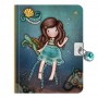 DIARIO SEGRETO lockable notebook DEEP SECRETS santoro GORJUSS 1292GJ01 Gorjuss - 1