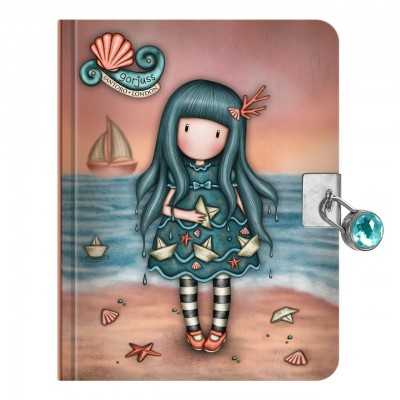 DIARIO SEGRETO lockable notebook WASHED ASHORE santoro GORJUSS 1292GJ04 Gorjuss - 1