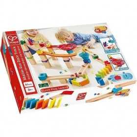 MARBLE RUN racetrack SET AVANZATO piste per biglie QUADRILLA in legno HAPE E1101 età 3+ Hape - 1