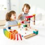 PISTA PER BIGLIE set base QUADRILLA in legno HAPE marble run E1102 età 3+ Hape - 5