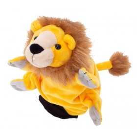 MARIONETTA handpuppet LEONE morbido BELEDUC gioco LION età 3+ Beleduc - 2