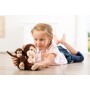 MARIONETTA handpuppet MAMMA SCIMMIA CON CUCCIOLO morbido BELEDUC gioco CHEETA & BIBI età 3+ Beleduc - 2