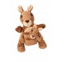 MARIONETTA handpuppet MAMMA CANGURO CON CUCCIOLO morbido BELEDUC gioco KANGA & JUJU età 3+ Beleduc - 1
