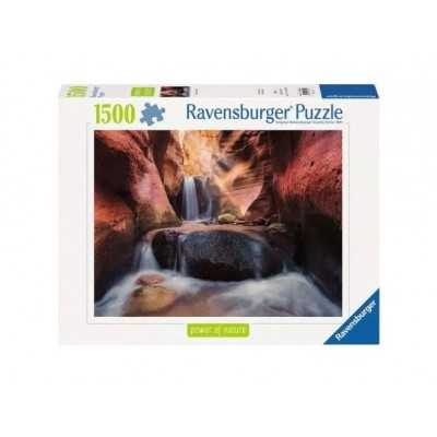 PUZZLE 1500 PEZZI ravensburger RED CANYON FALLS softclick POWER OF NATURE Ravensburger - 1