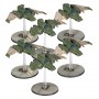 XIPHON INTERCEPTOR SQUADRON legiones astartes SET DI 6 MINIATURE warhammer THE HORUS HERESY età 12+ Games Workshop - 2