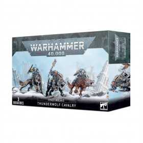THUNDERWOLF CAVALRY set di 3 miniature SPACE WOLVES citadel WARHAMMER 40K età 12+