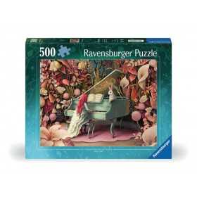 PUZZLE 500 PEZZI ravensburger RABBIT RECITAL cm 49 x 36 ORIGINALE