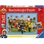 PUZZLE 2X12 ravensburger SAM IL POMPIERE cm 26 x 18 SET DI 2 DA 12 PEZZI età 3+ Ravensburger - 1
