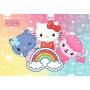 PUZZLE 2X24 ravensburger HELLO KITTY cm 26 x 18 SET DI 2 DA 24 PEZZI età 4+ Ravensburger - 2