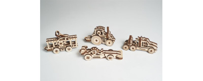 Modellismo in Legno | Puzzle 3D Ugears e Robotime — Semola