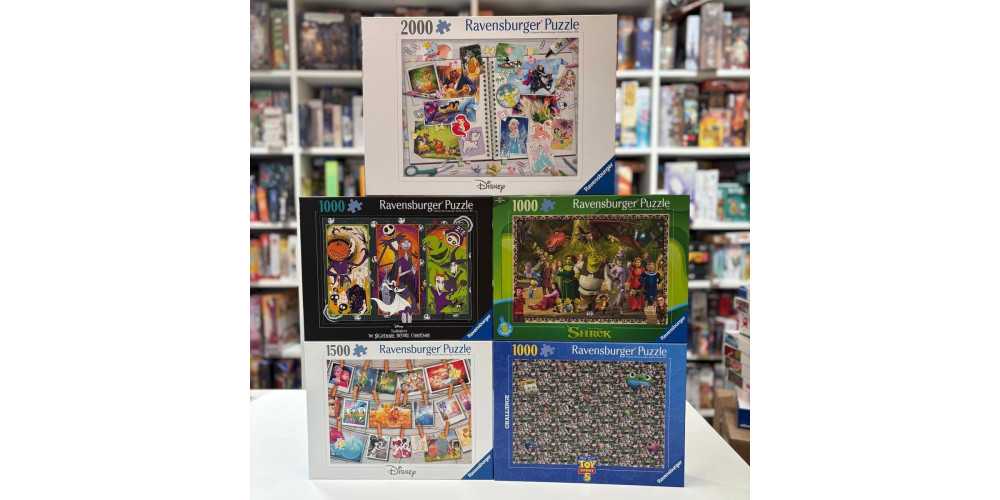 Nuovi arrivi di puzzle Ravensburger dalla collezione 2026! Nuovi arrivi di puzzle Ravensburger dalla collezione 2026!