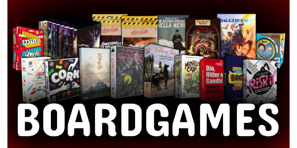 GIOCHI DA TAVOLO DISPONIBILI E IN PREORDINE GIOCHI DA TAVOLO DISPONIBILI E IN PREORDINE