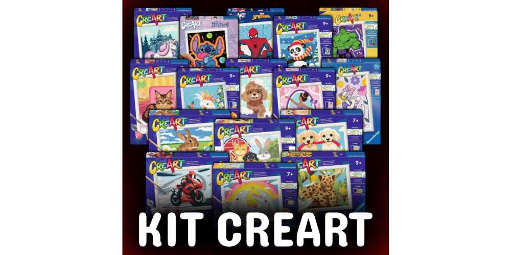 KIT ARTISTICI CREART E CREART PREMIUM